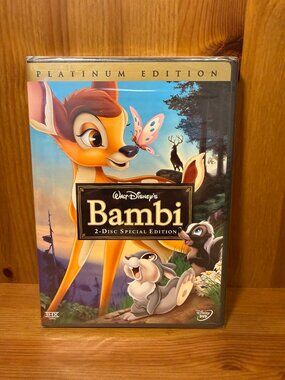 Disney Bambi Special Edition 2 Disc DVD Set New Factory Sealed 2005